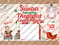 Santa's Therapist Cocoa Pouch