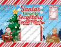 Santa's Secretary Cocoa Pouch