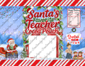 Santa's Teacher Cocoa Pouch