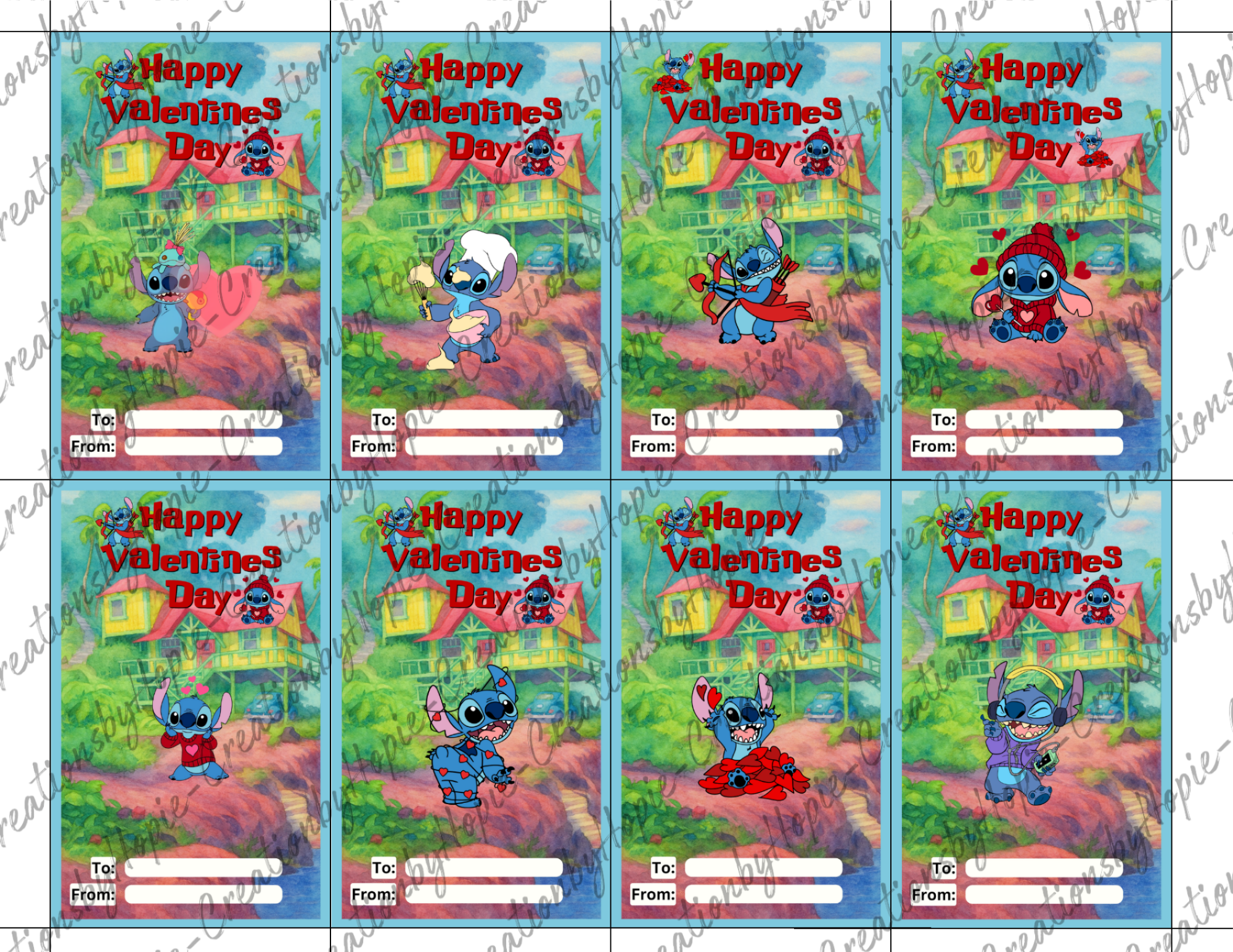 Alien Valentines Day Cards