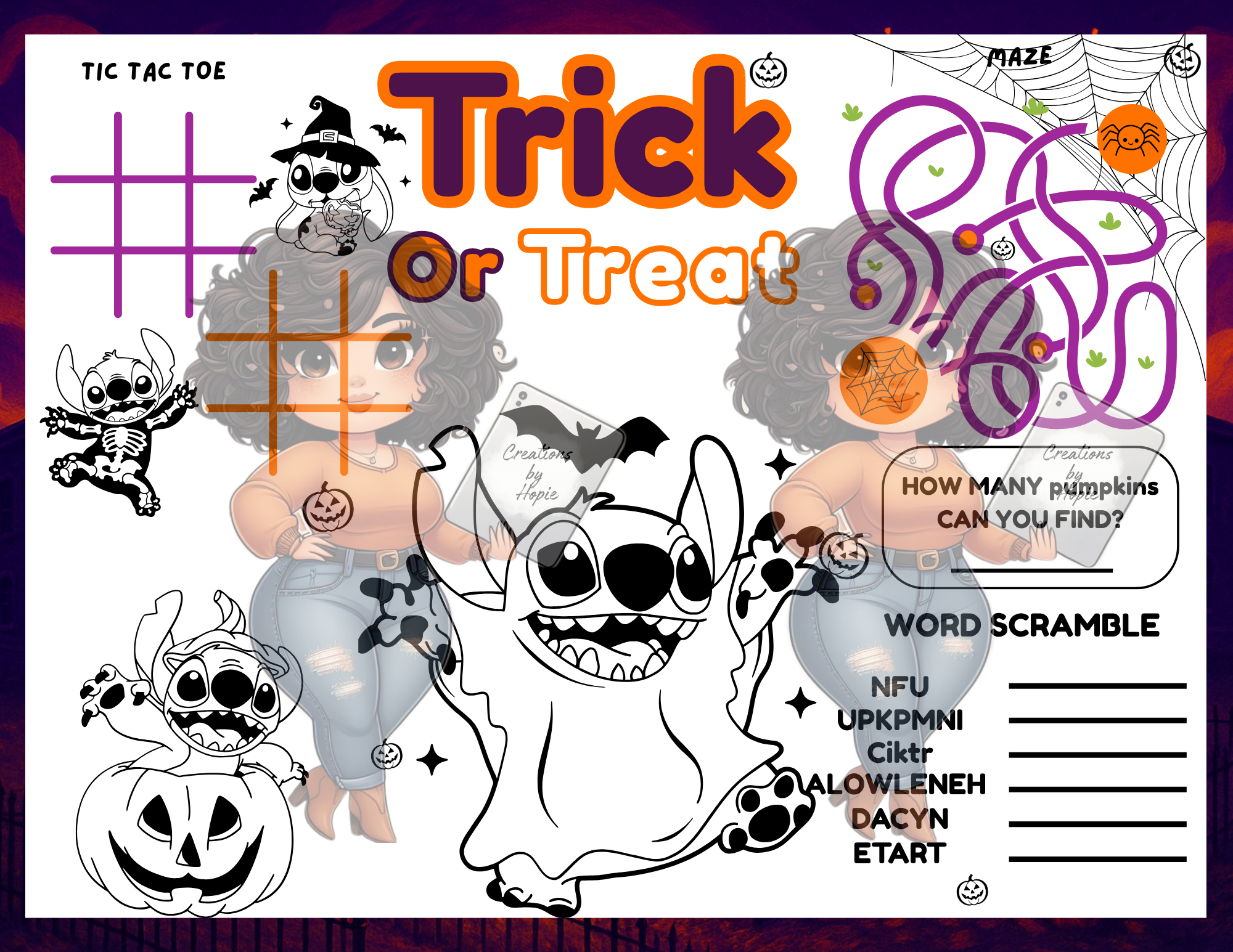 Alien #1 Activity Board