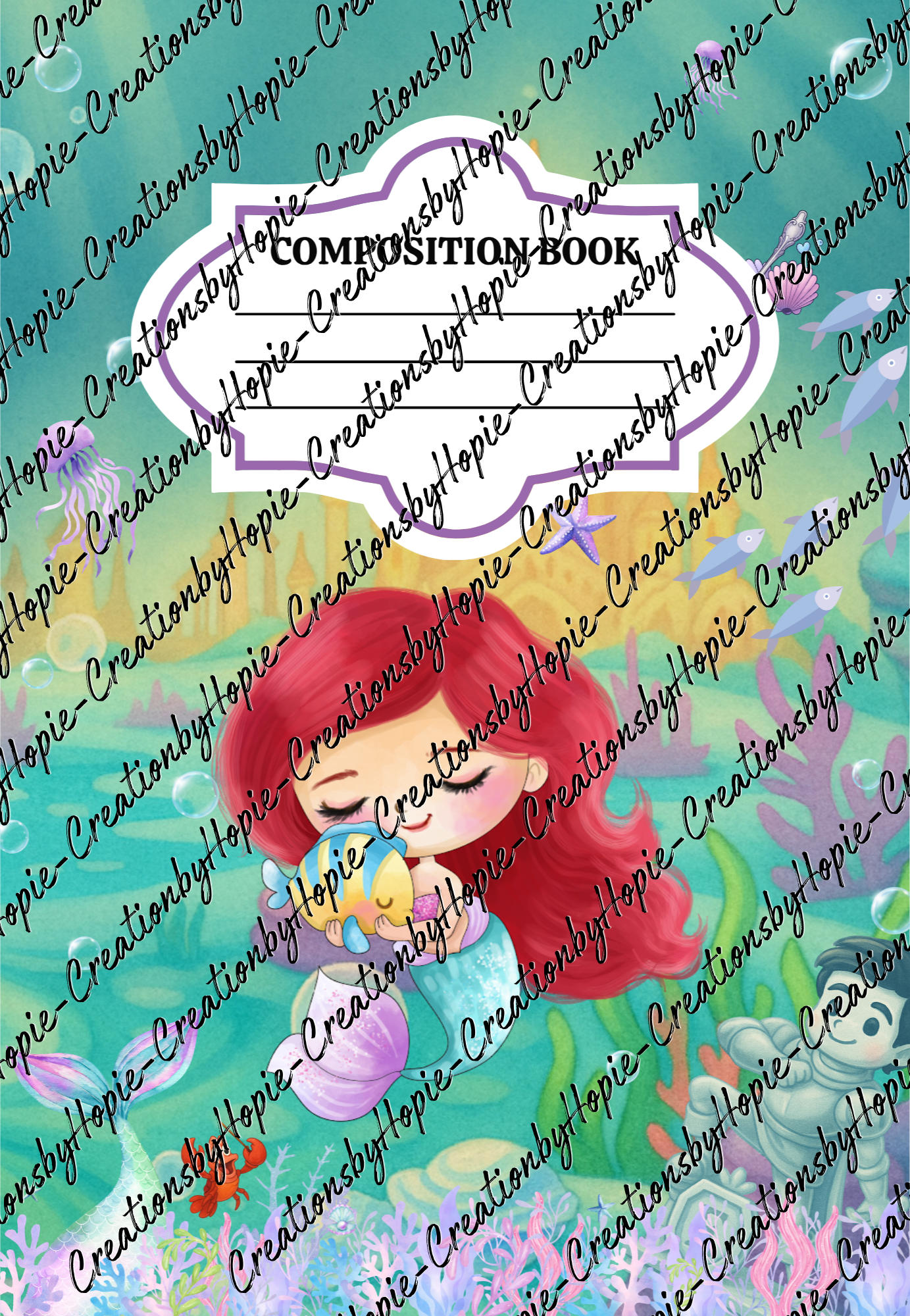 Ariel Notebook Cover
