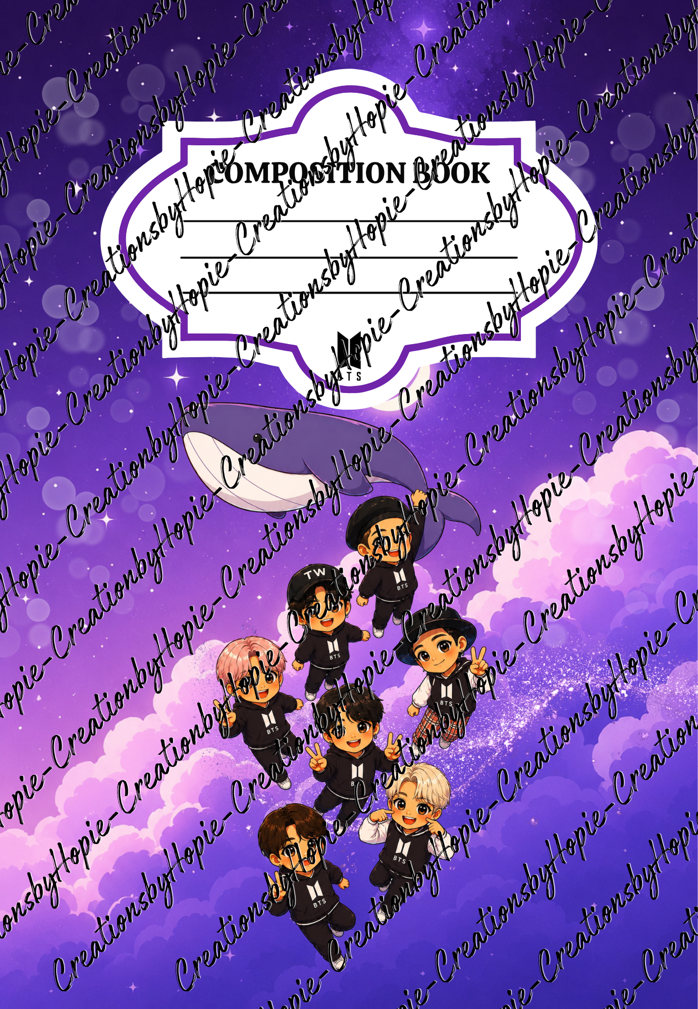 BTS #2 Notebook Cover