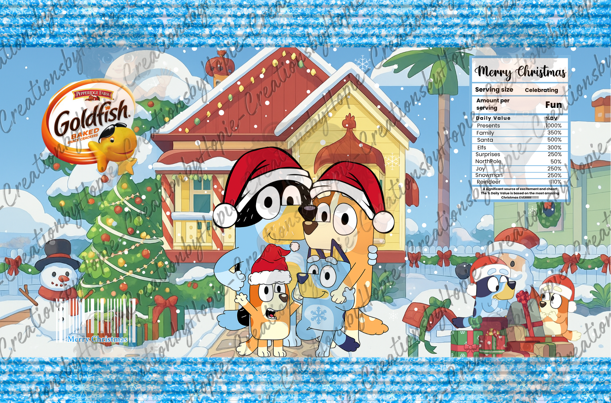Blue Dog #1 Crackers
