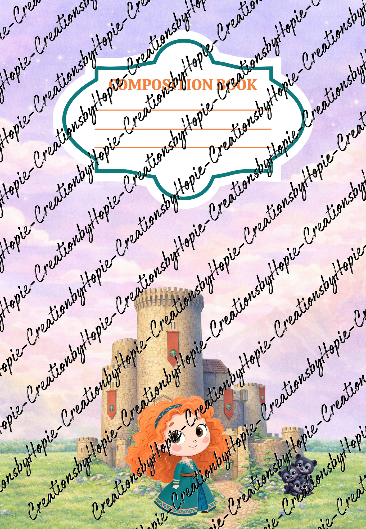 Brave Notebook Cover