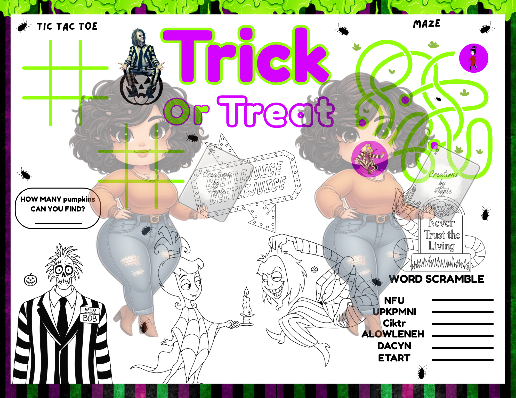 Bug #1 Activity Board