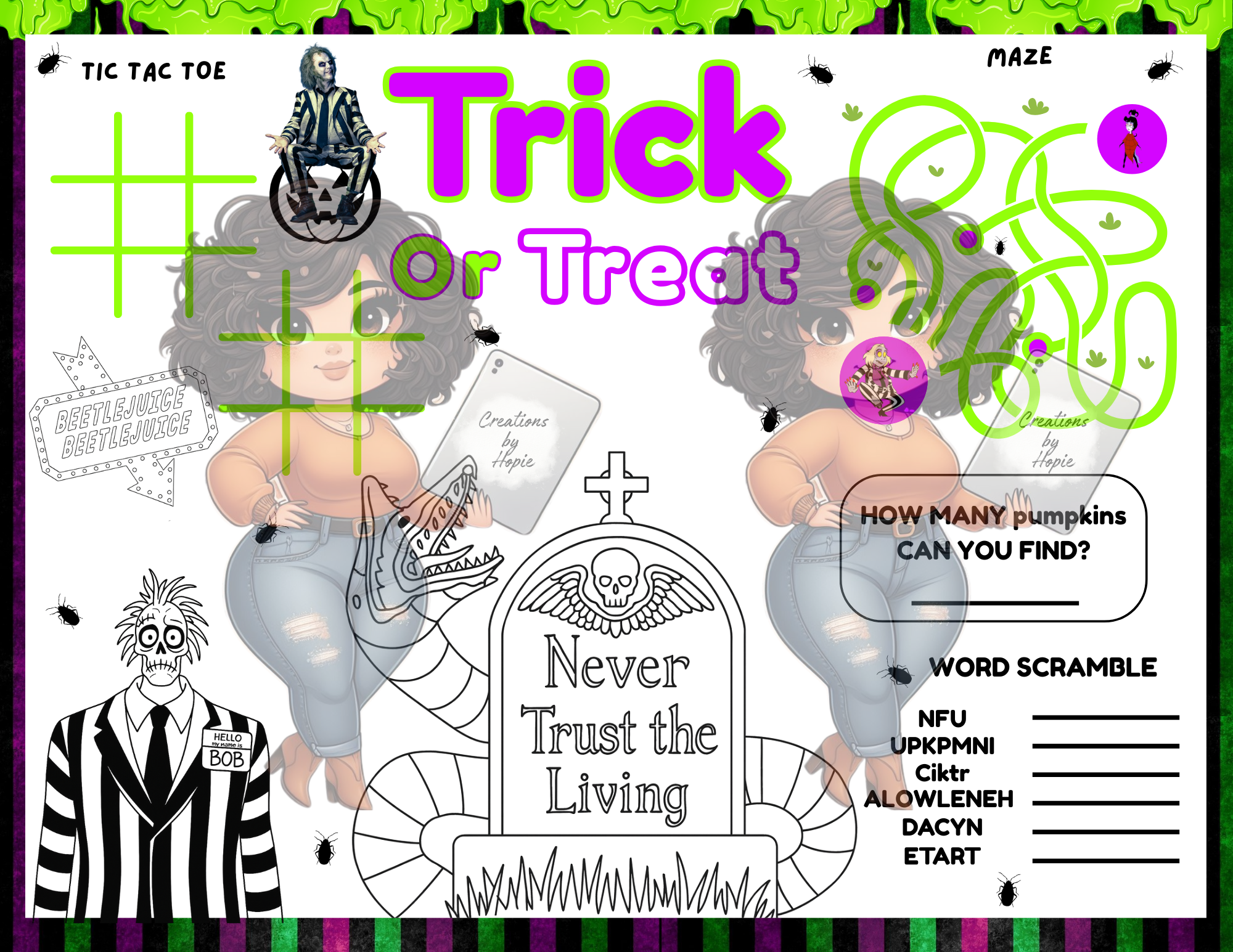 Bug #3 Activity Board