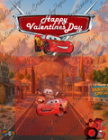 Cars Jumbo Card