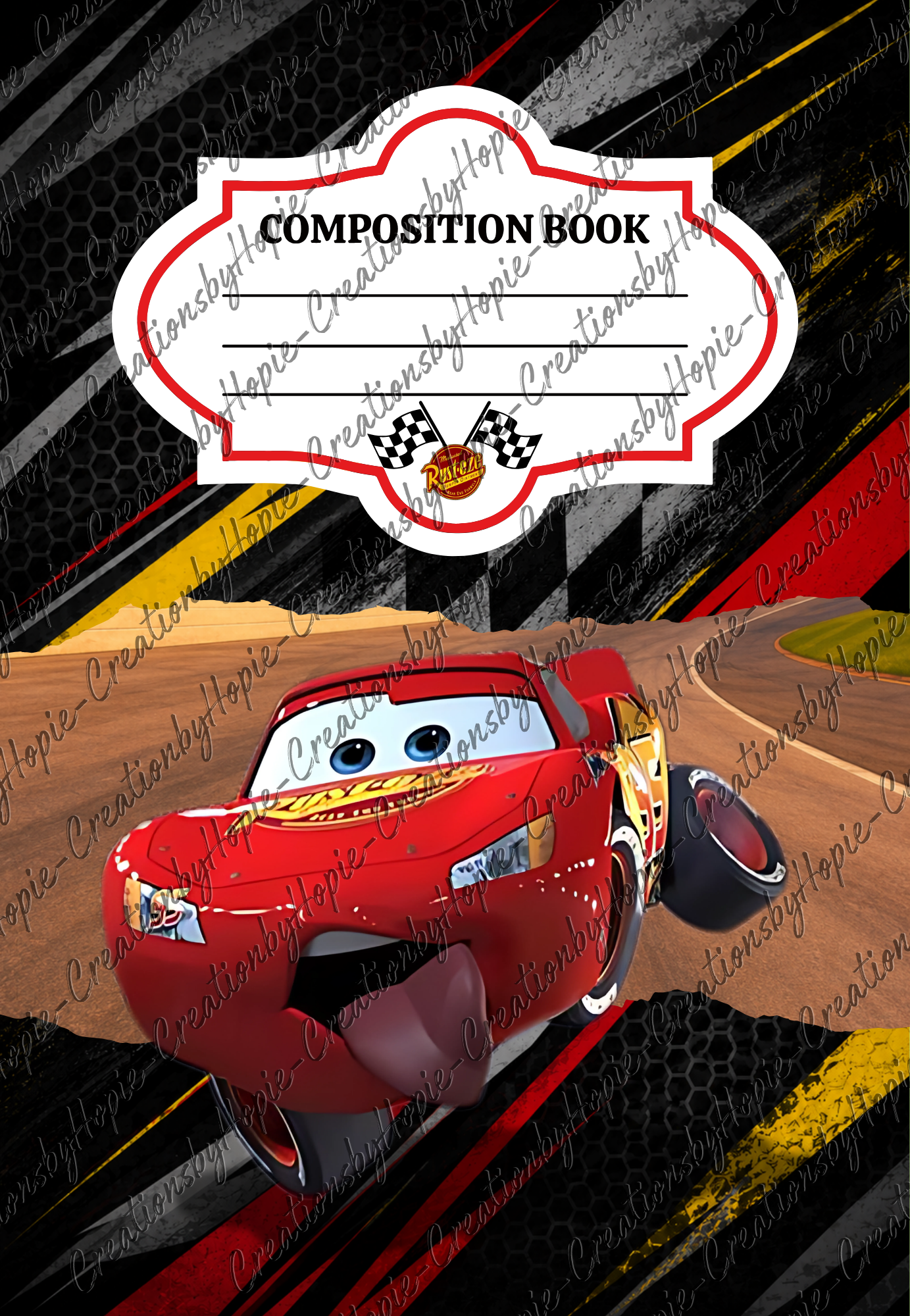 Cars #2 Notebook Cover