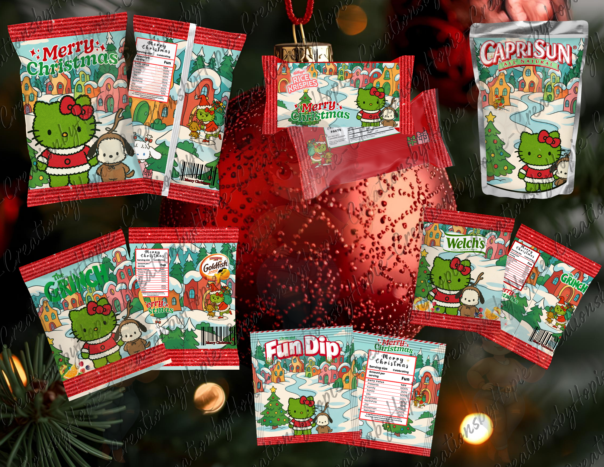 Cat #1 Party Bundle (Xmas)