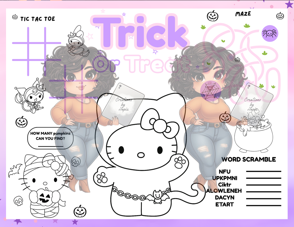 Cat #1 Activity Board