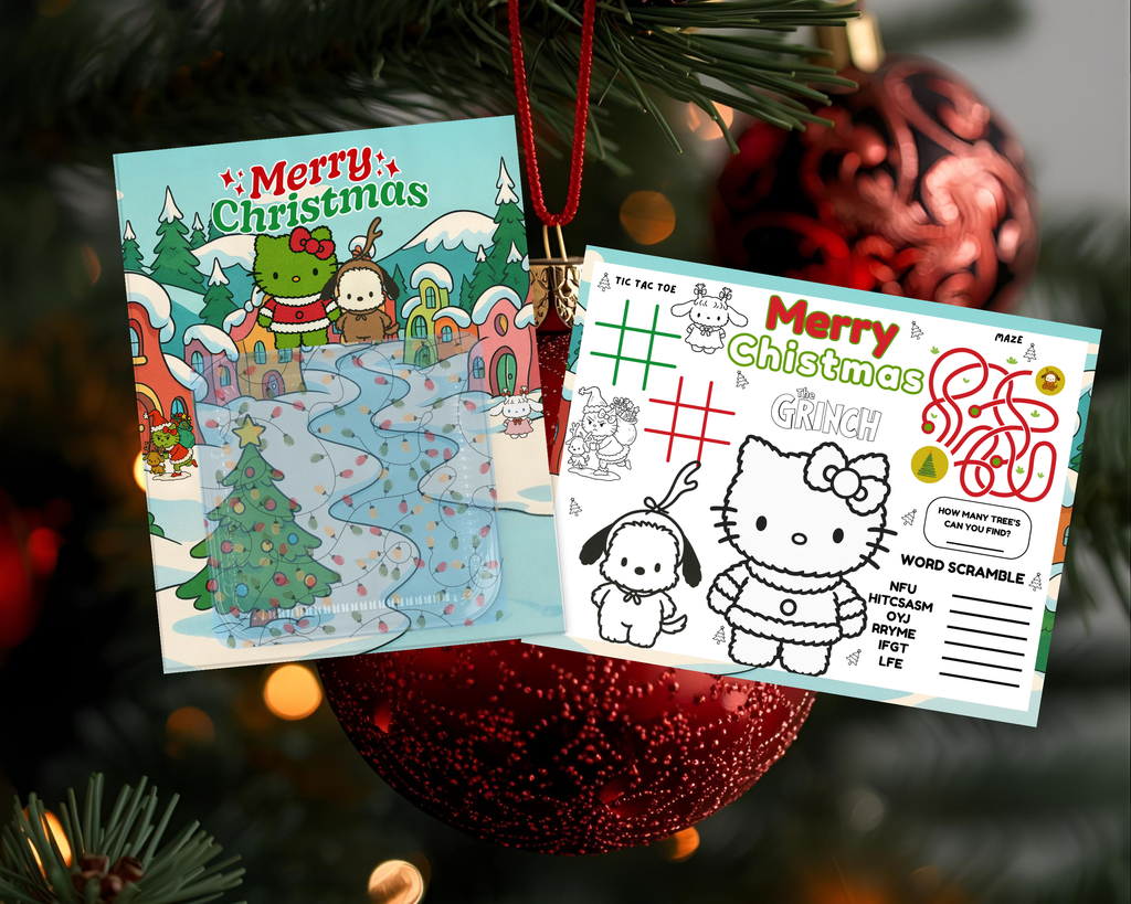 Cat #1 Activity Board (Xmas)