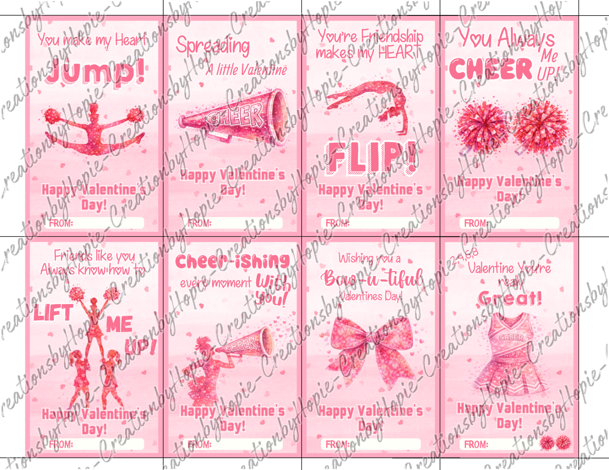 Cheer Valentines Day Cards