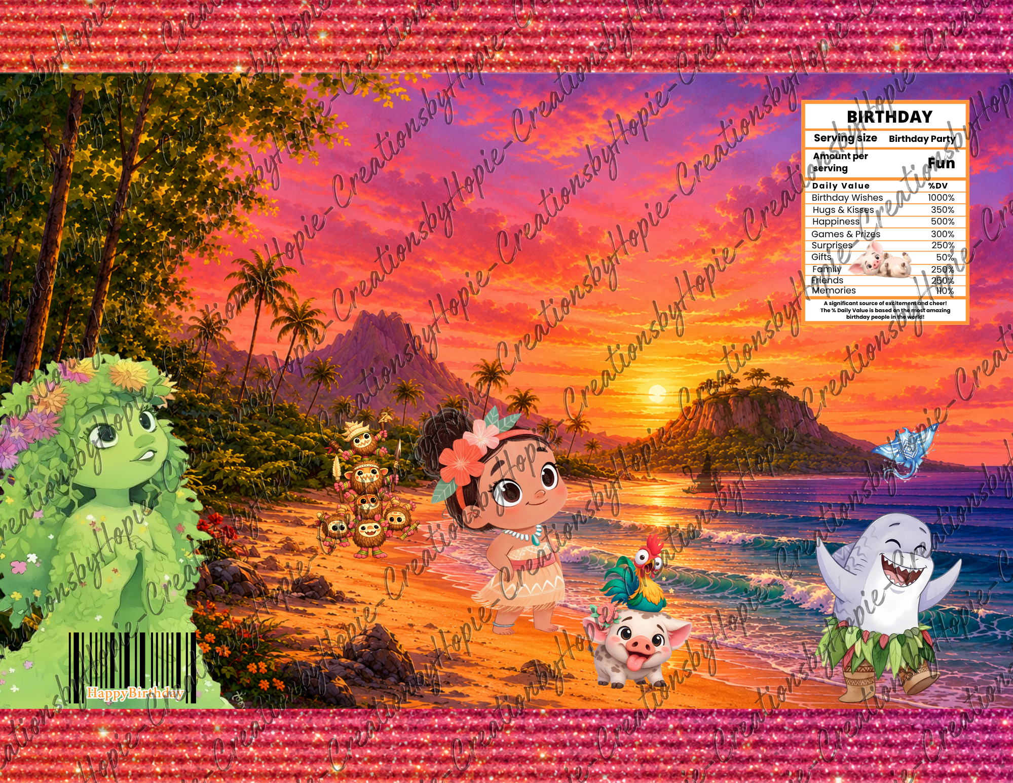 Moana B-Day Bundle