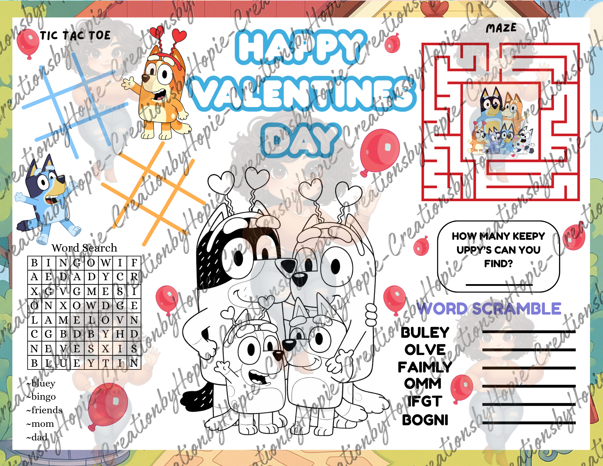 Dog Sheet