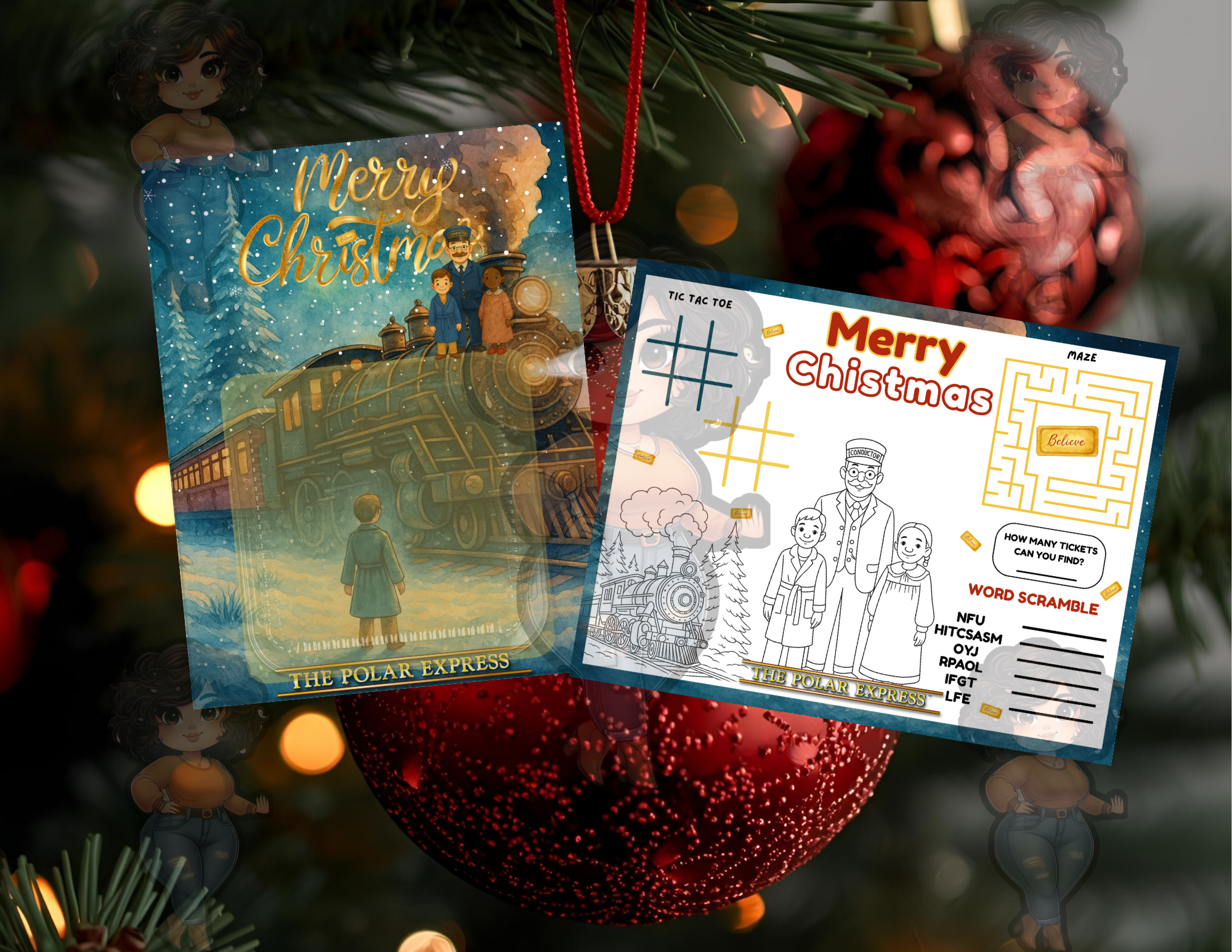 Express #2 Activity Board (Xmas)