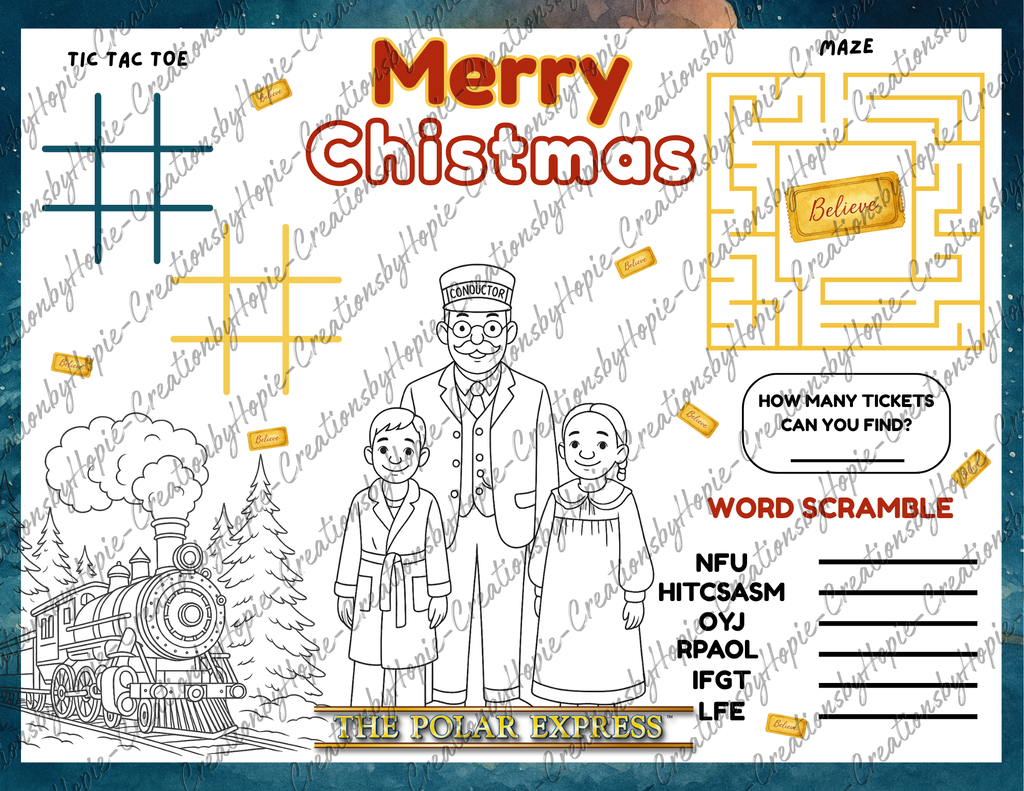 Express #2 Activity Board (Xmas)