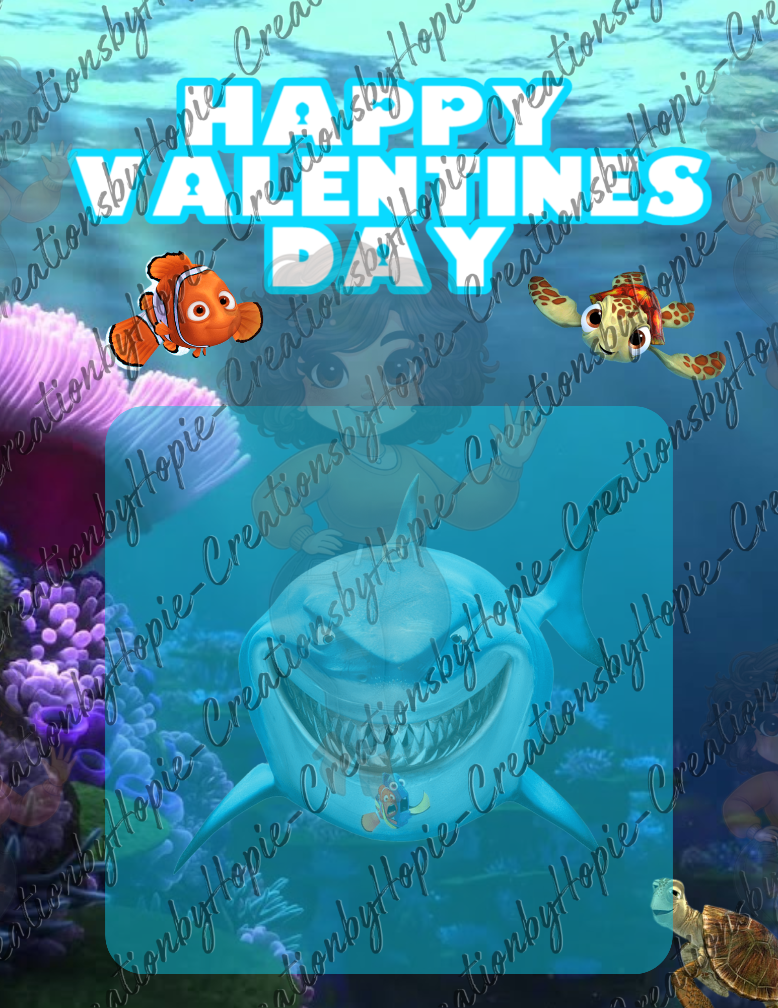 Fish Jumbo Card