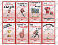 Football Valentines Day Cards