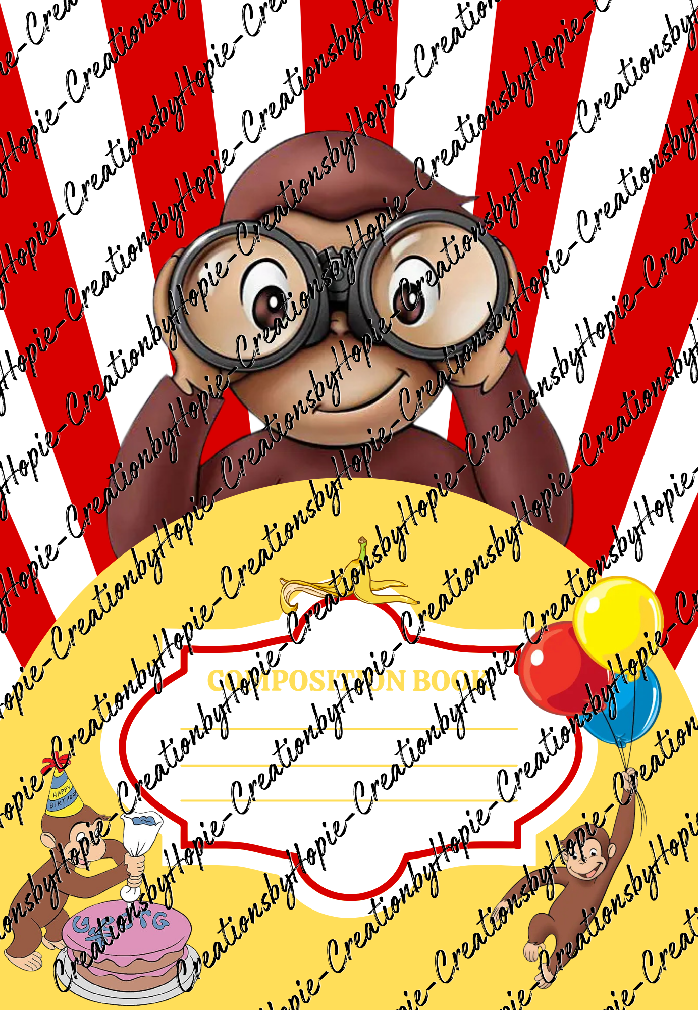 George Notebook Cover