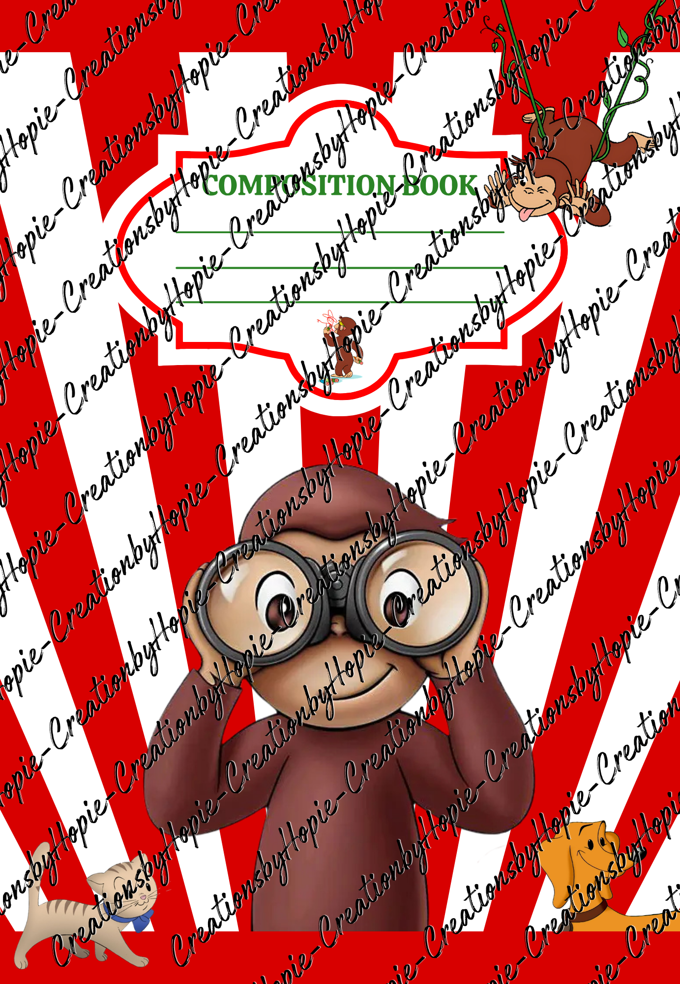 George #2 Notebook Cover