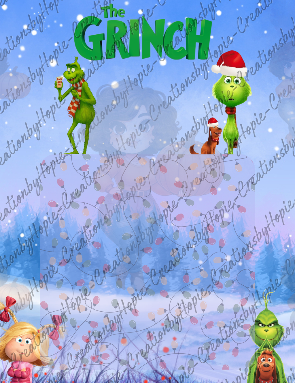 Grumpy #1 Activity Board (Xmas)