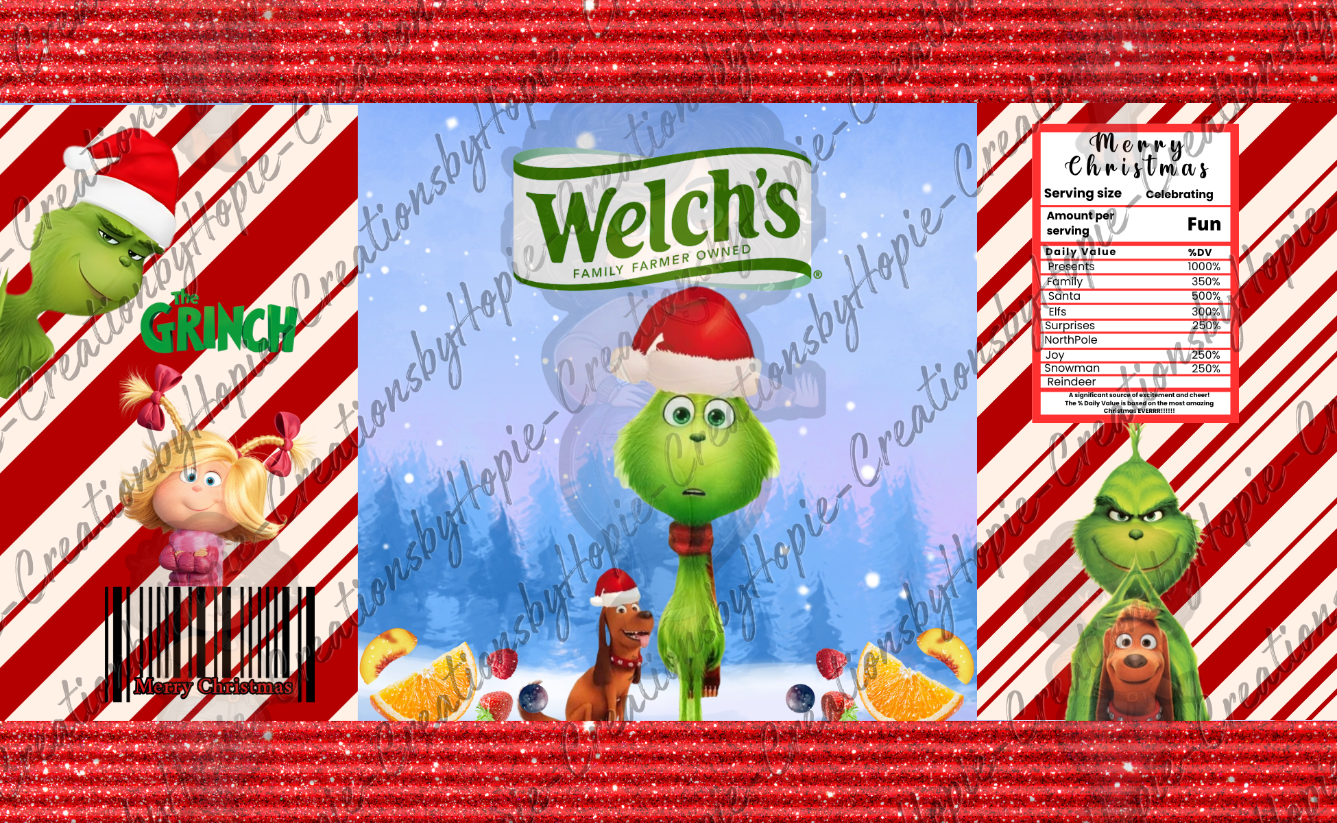 Grumpy #1 Fruit (Xmas)