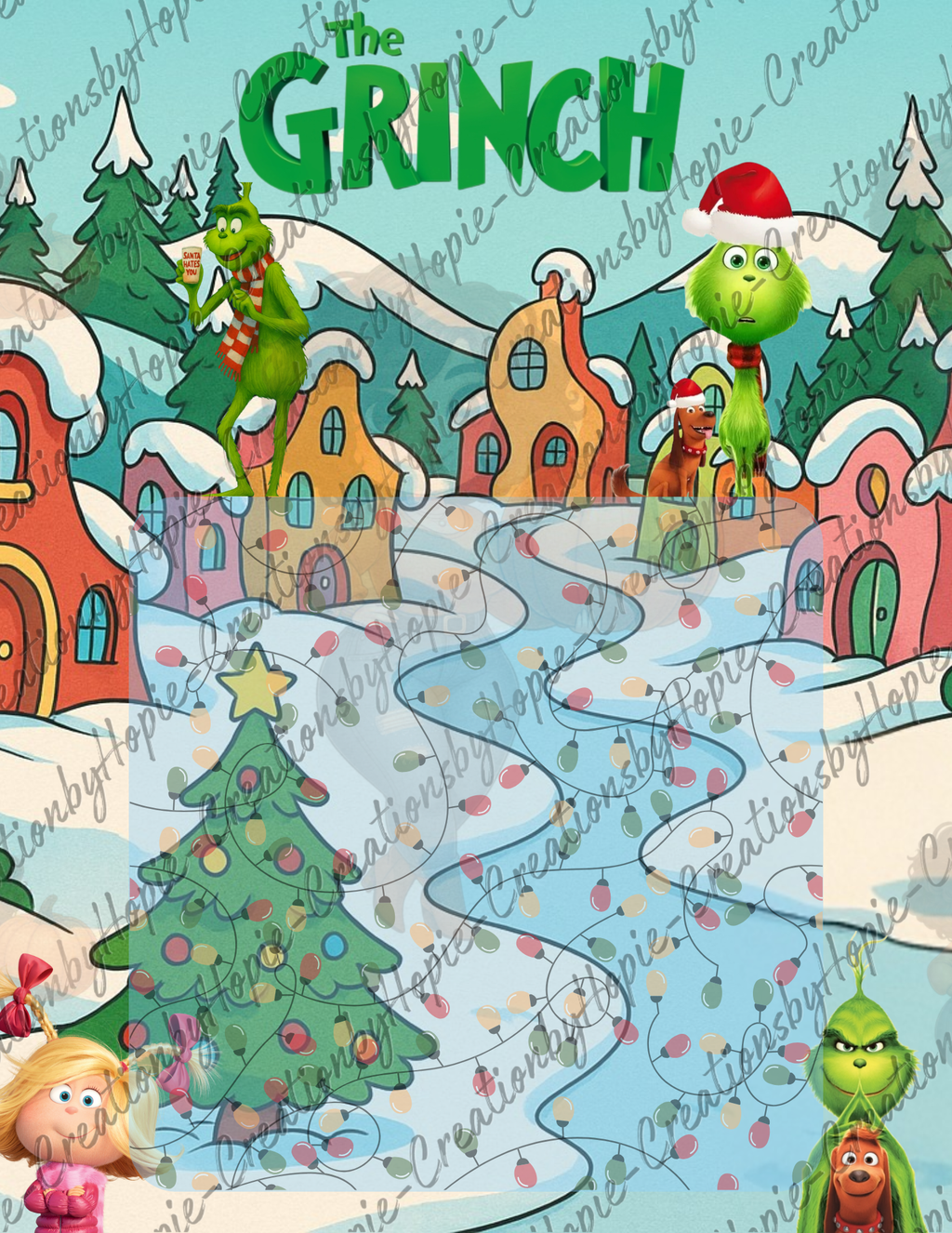 Grumpy #2 Activity Board (Xmas)