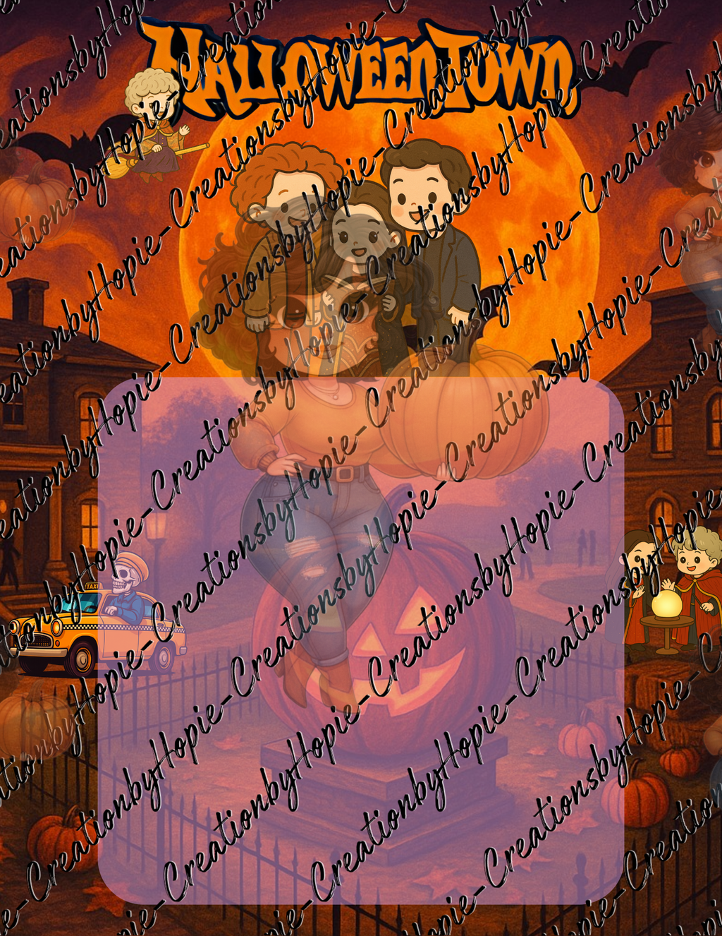 Halloween City #1 Activity Board