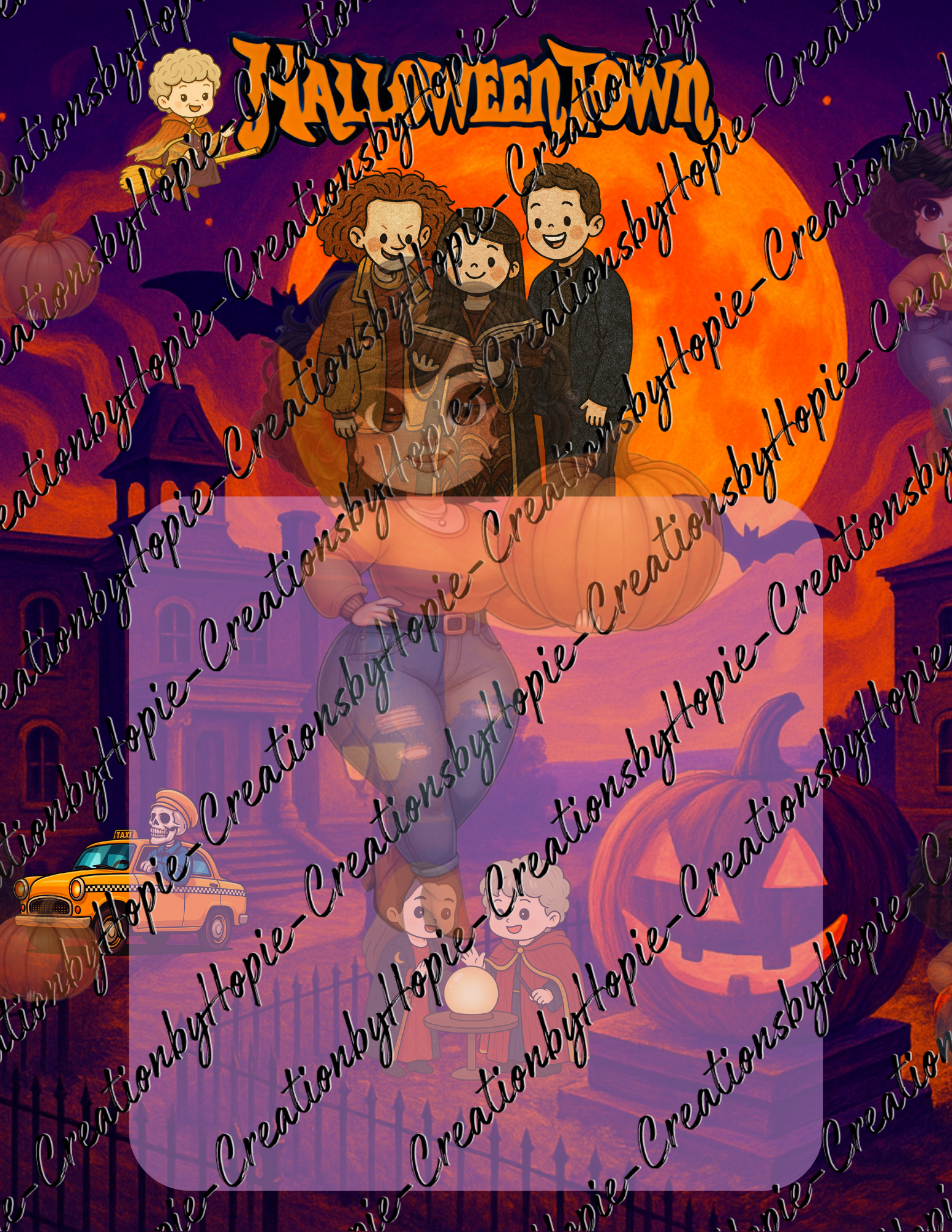 Halloween City #2 Activity Board