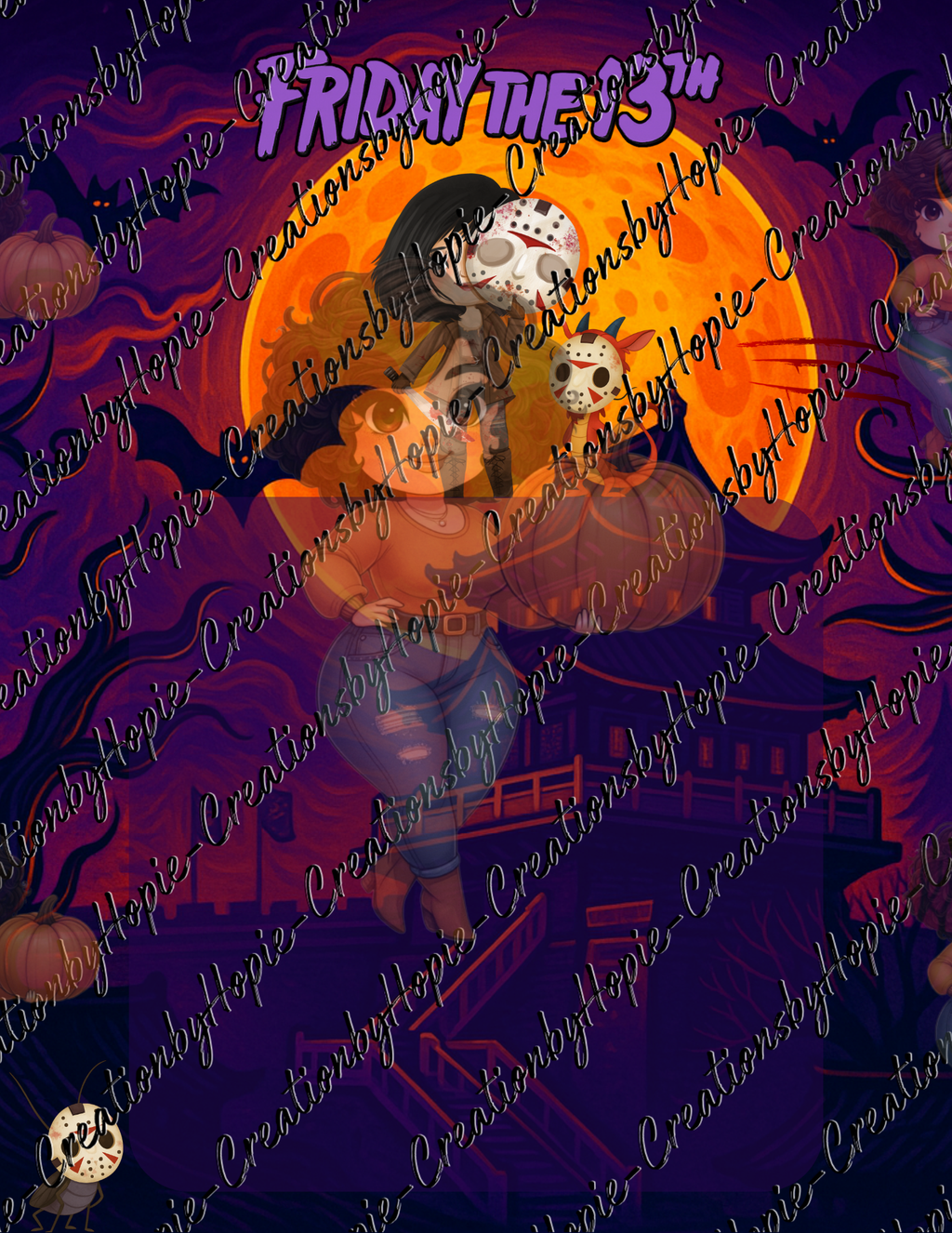 Horror Princess #1 Activity Board