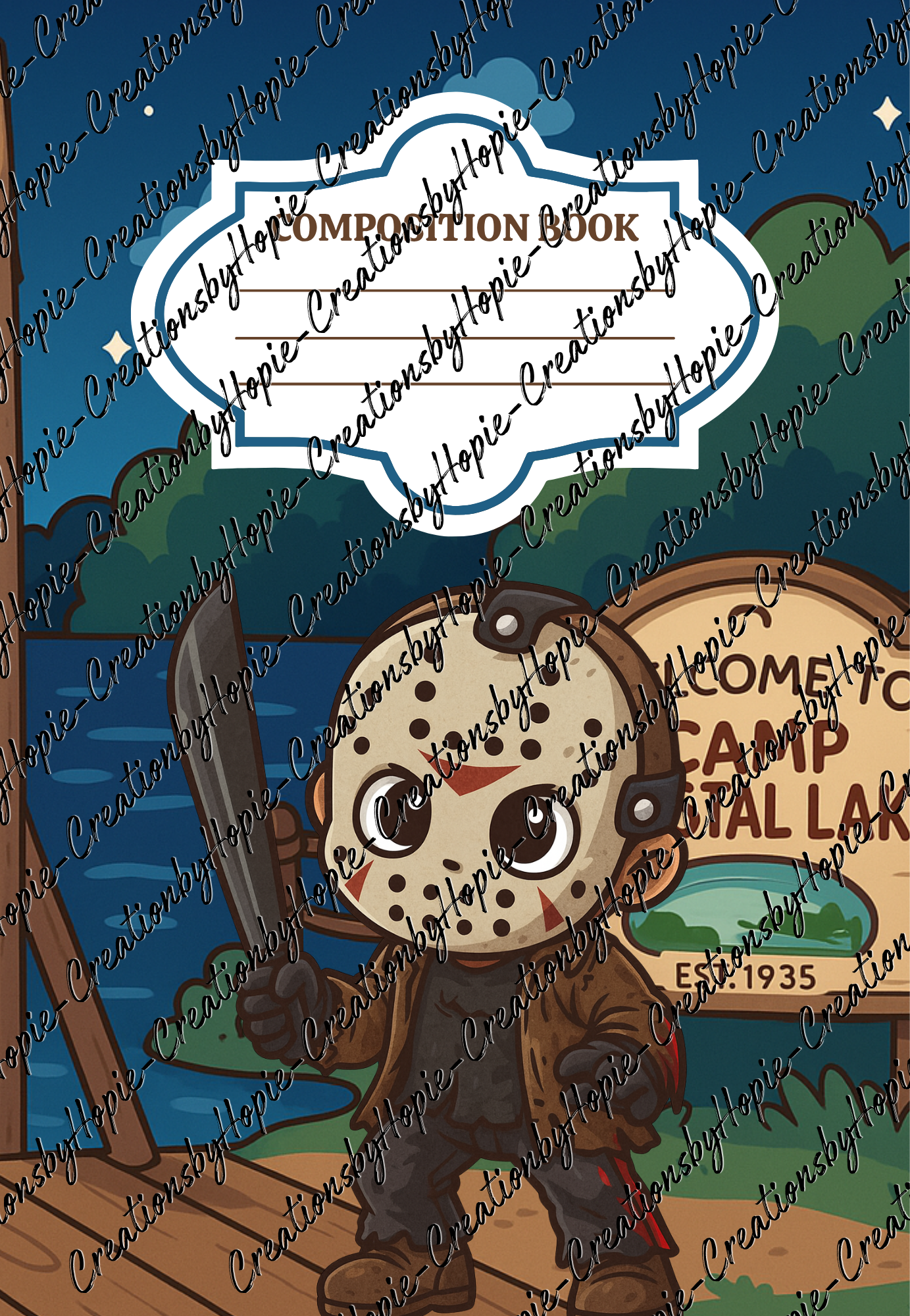 Jason Notebook Cover