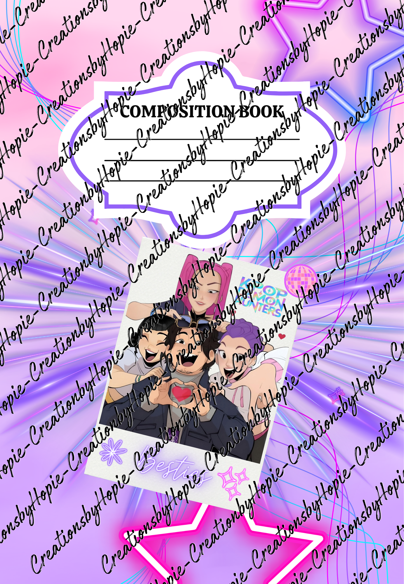 K-Pop #2 Notebook Cover
