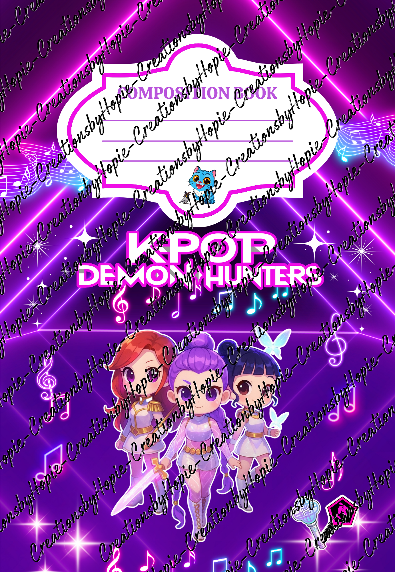 K-Pop #3 Notebook Cover