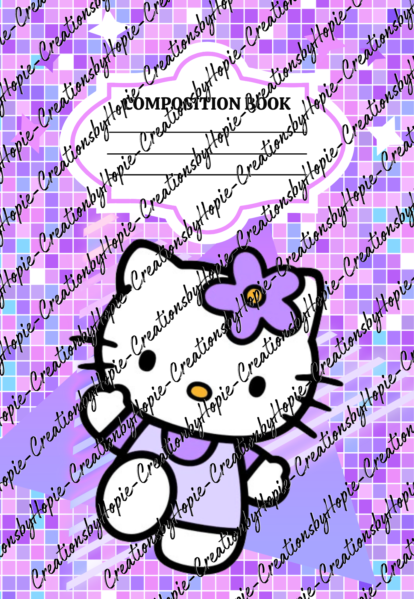 Kitty #2 Notebook Cover