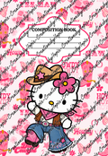 Kitty #3 Notebook Cover