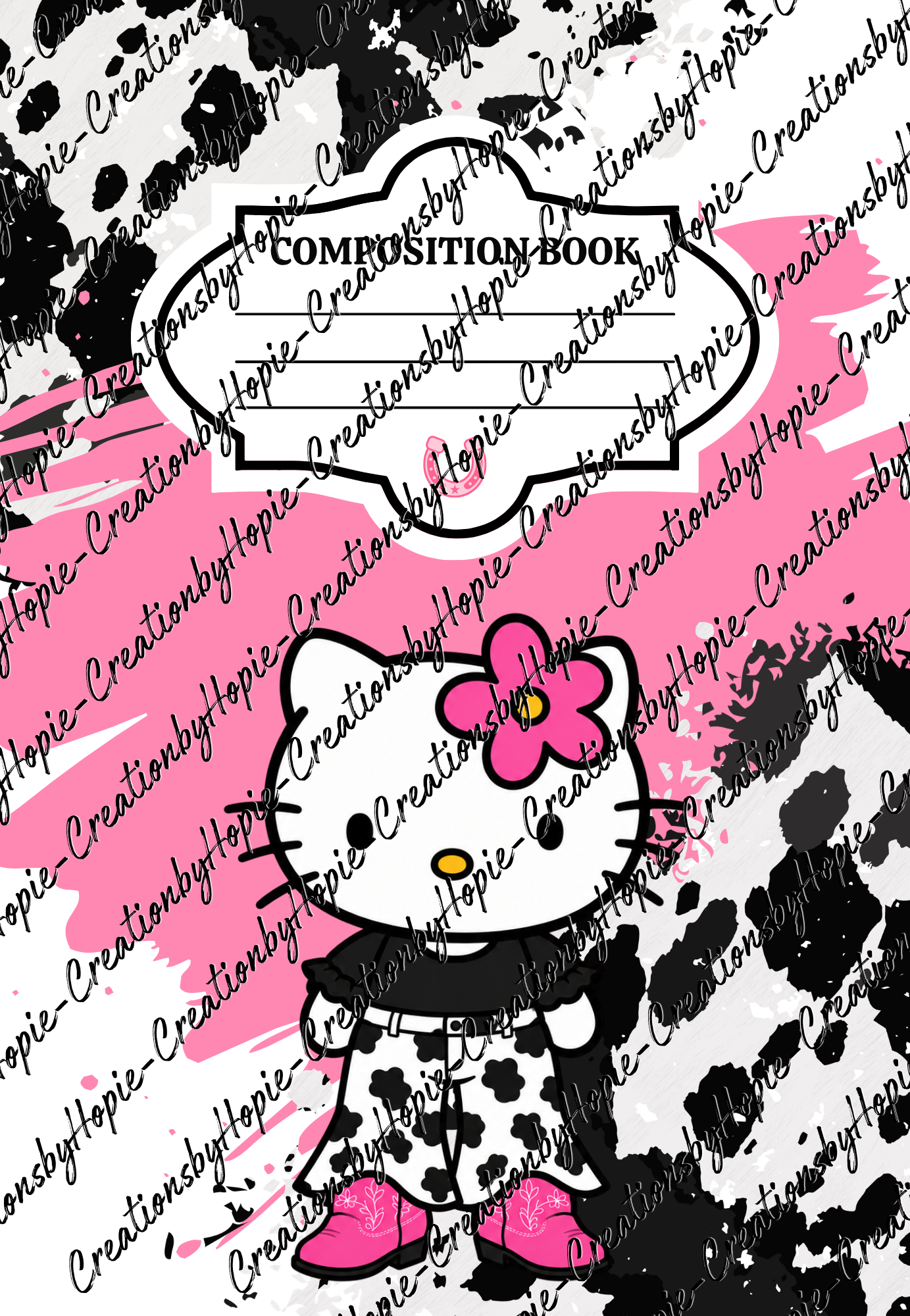 Kitty Notebook Cover