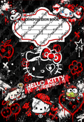 Kitty #5 Notebook Cover