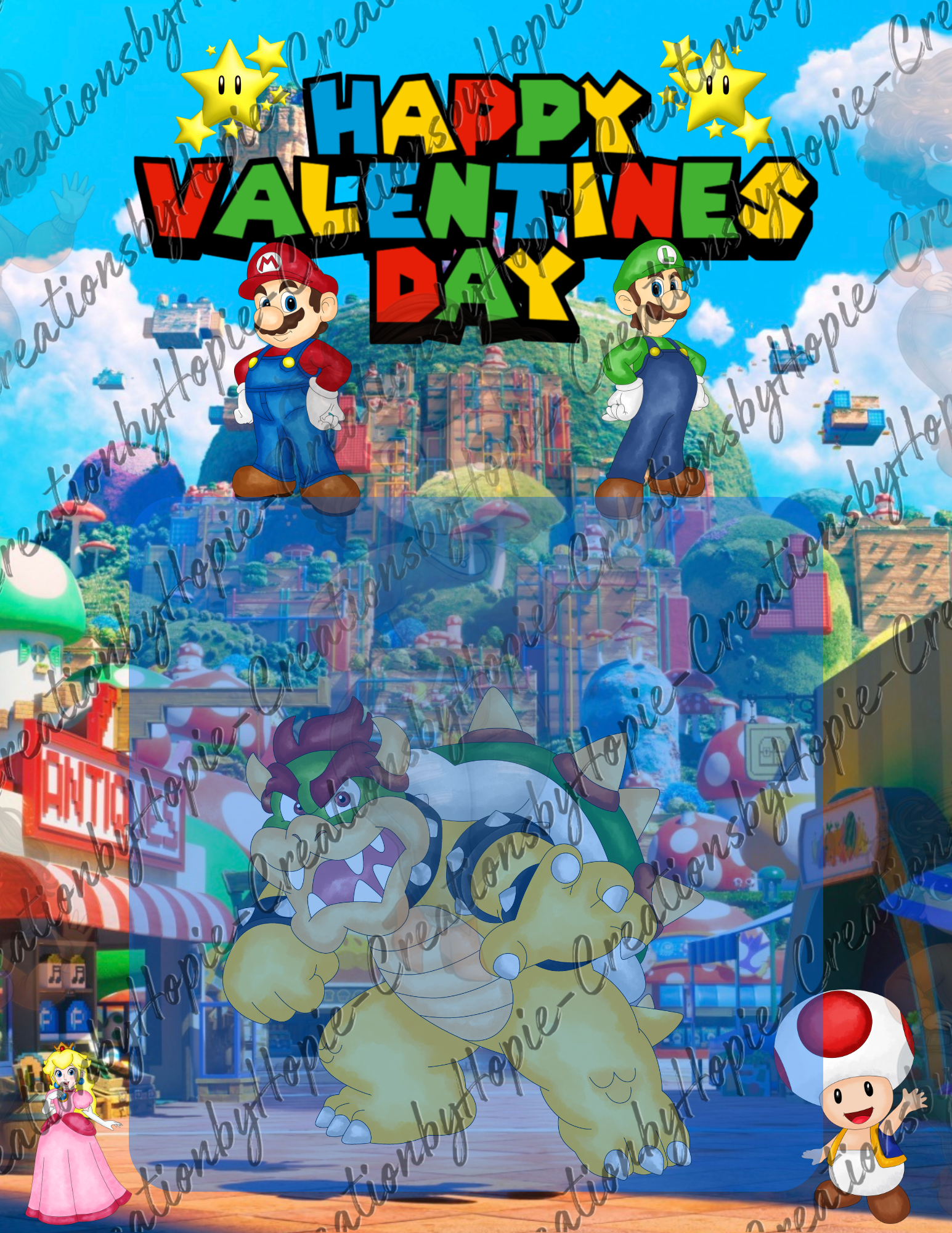 Mario Jumbo Card