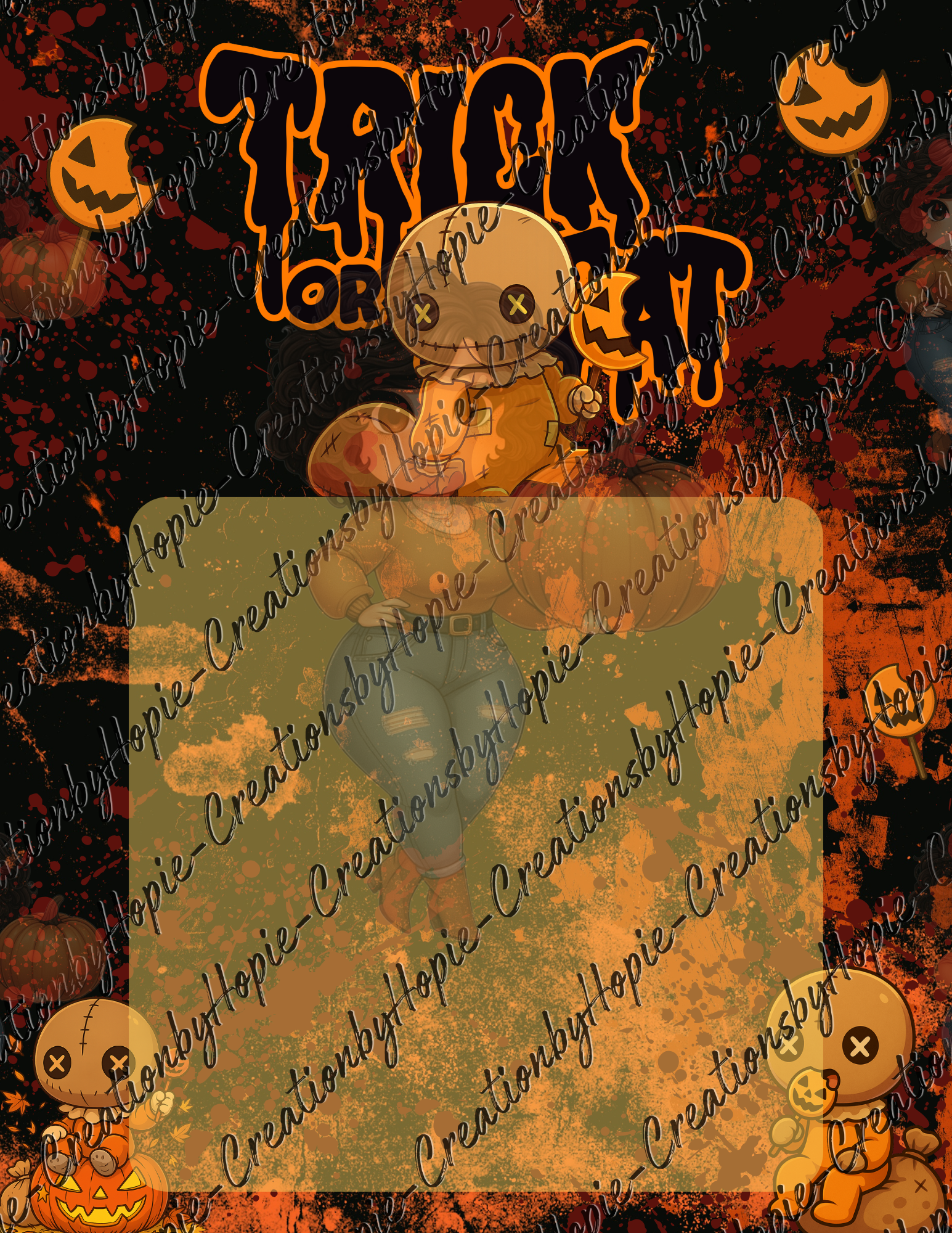 Pumpkin Guy Activity Board