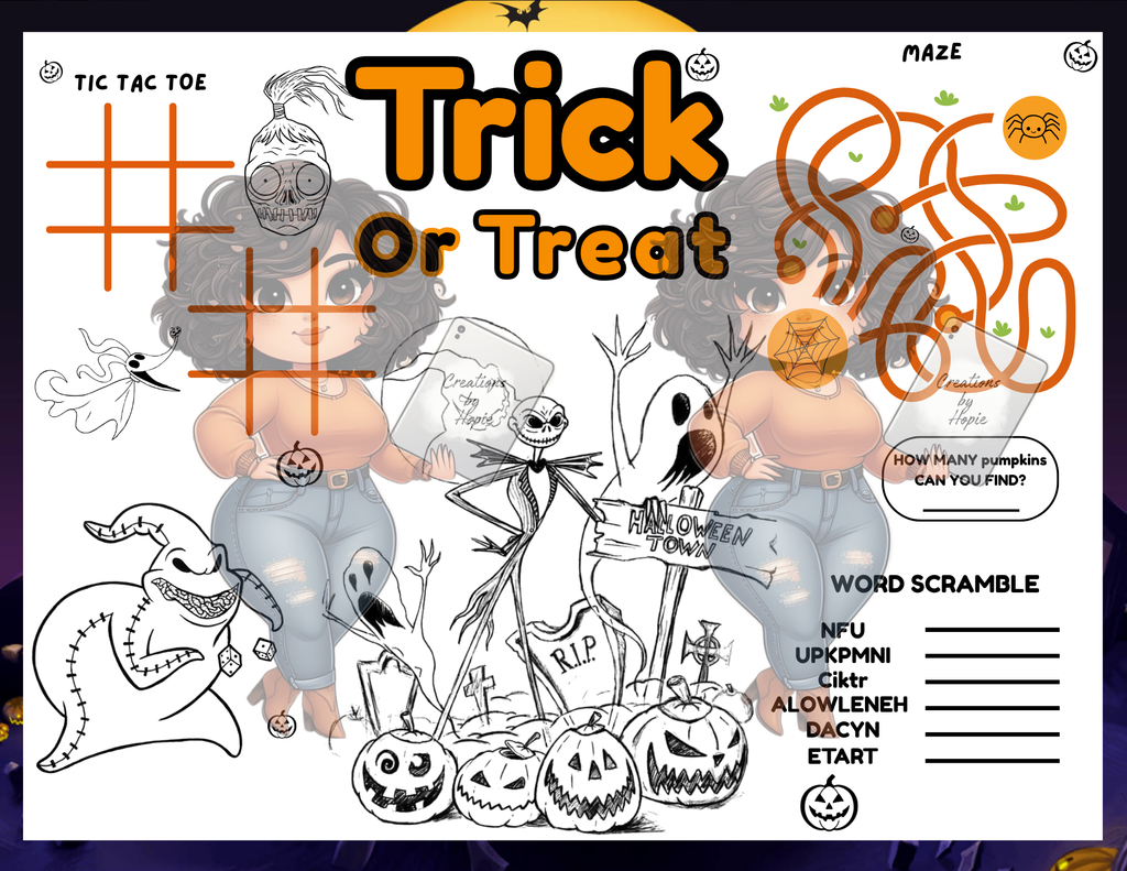 Nightmare #2 Activity Board