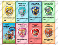 Patrol Valentines Day Cards