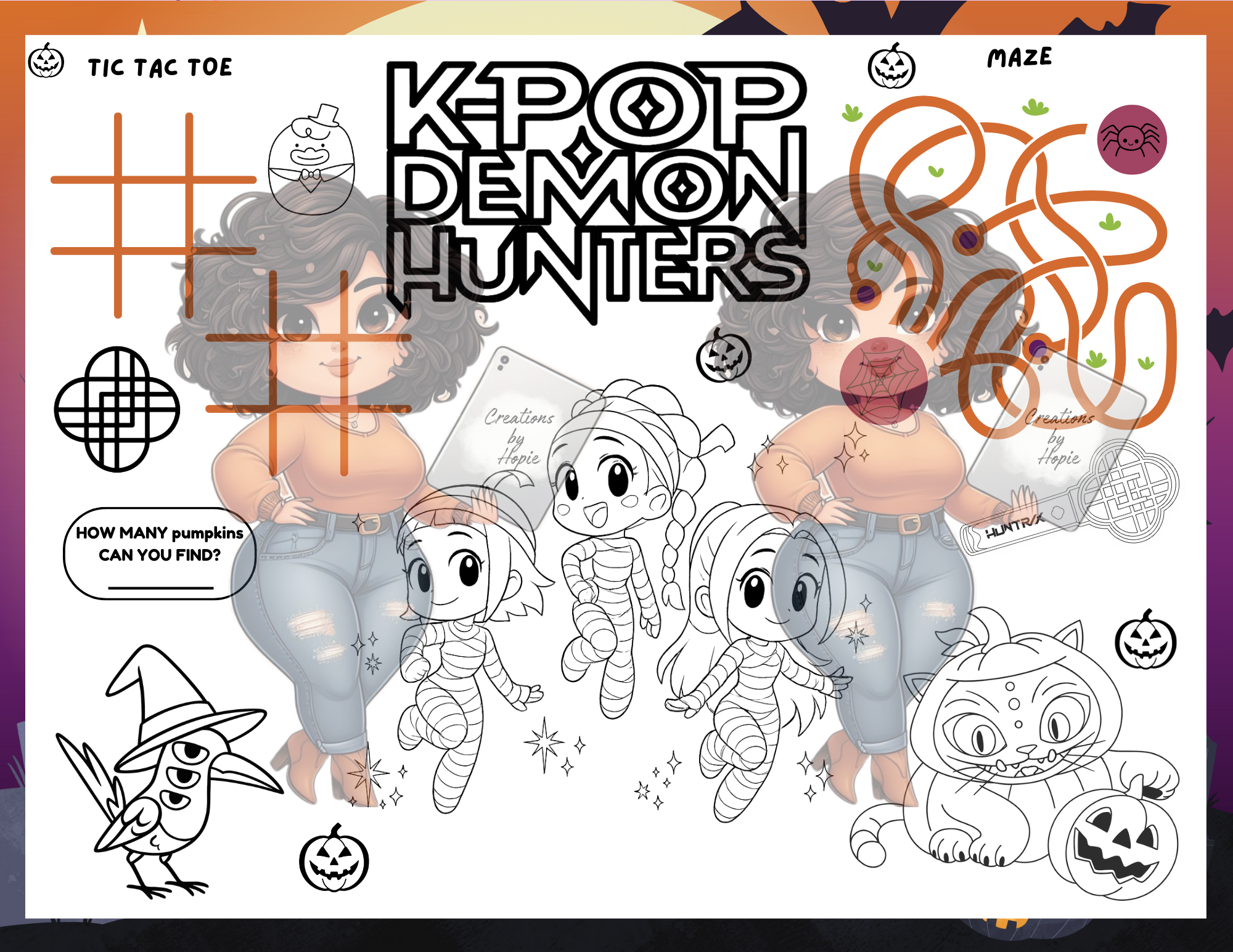 Pop #1 Activity Board