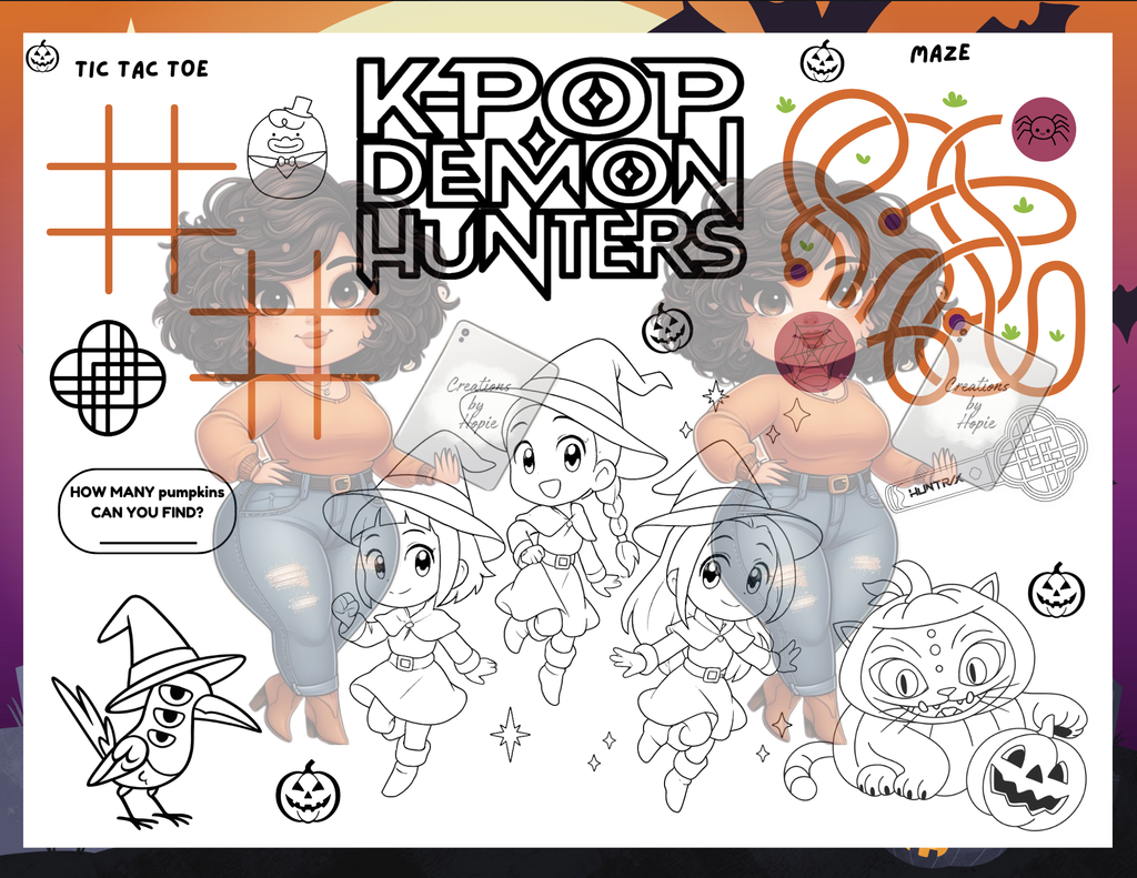 Pop #3 Activity Board