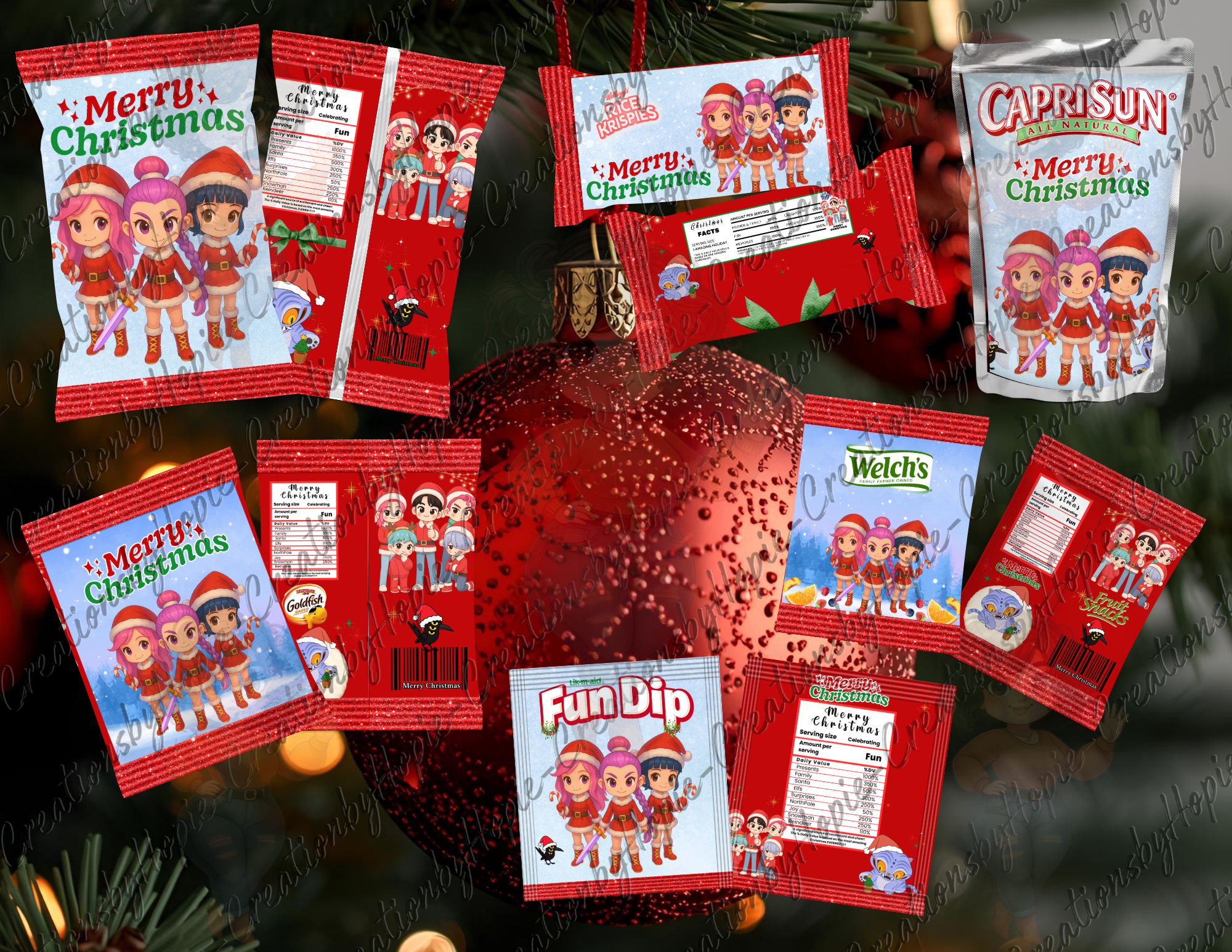 Pop #3 Party Bundle (Xmas)