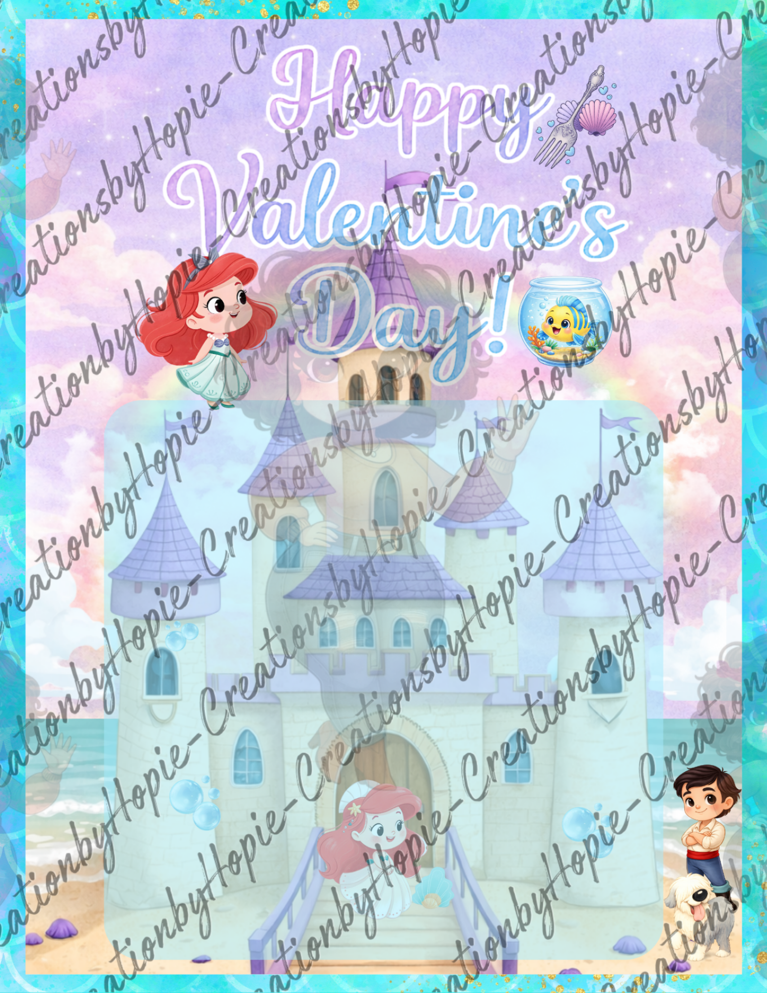 Princess Jumbo Card #4