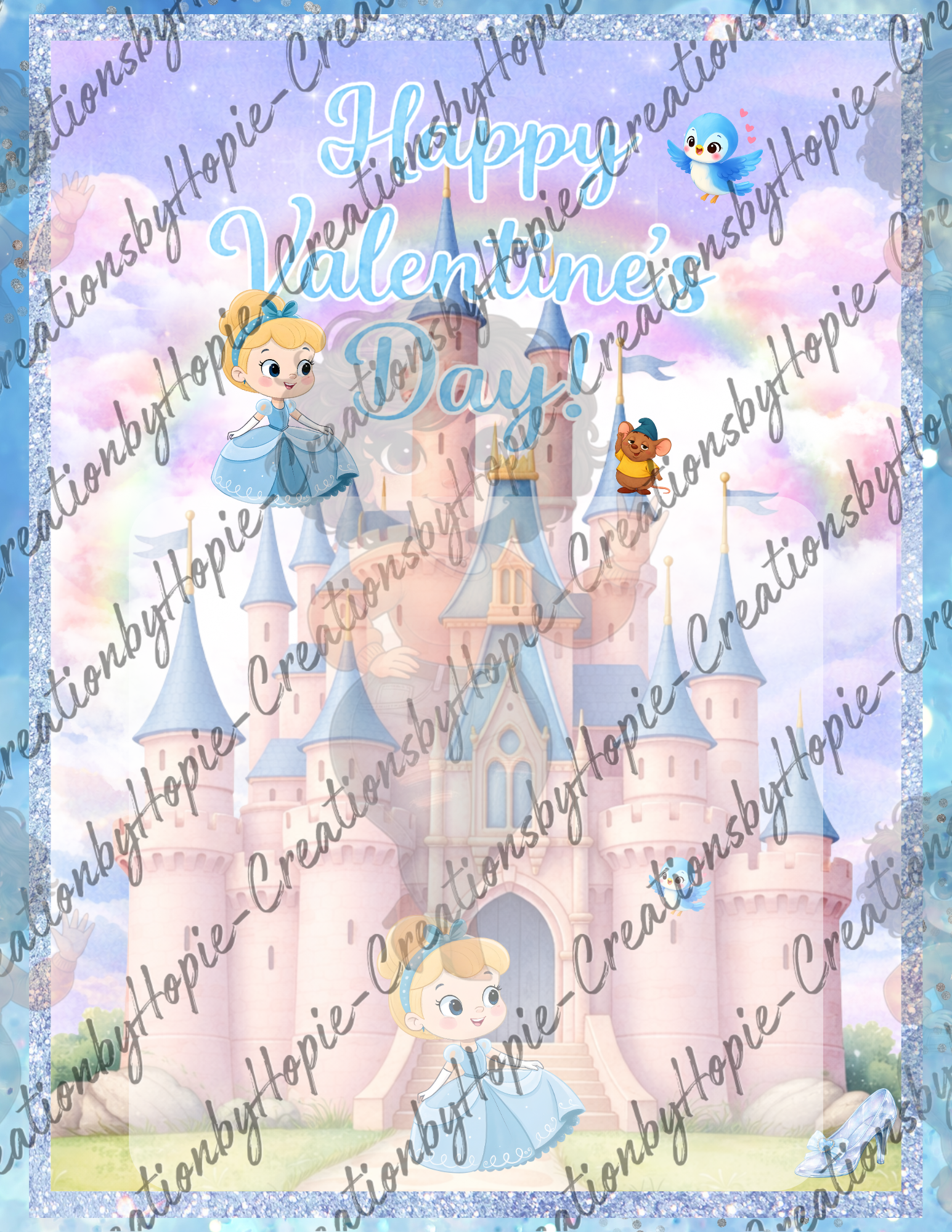 Princess Jumbo Card #8