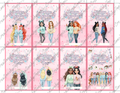 Princess Friends Valentines Day Cards