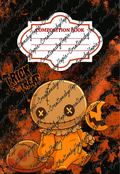 Pumpkin Notebook Cover
