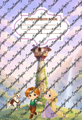 Rapunzel Notebook Cover